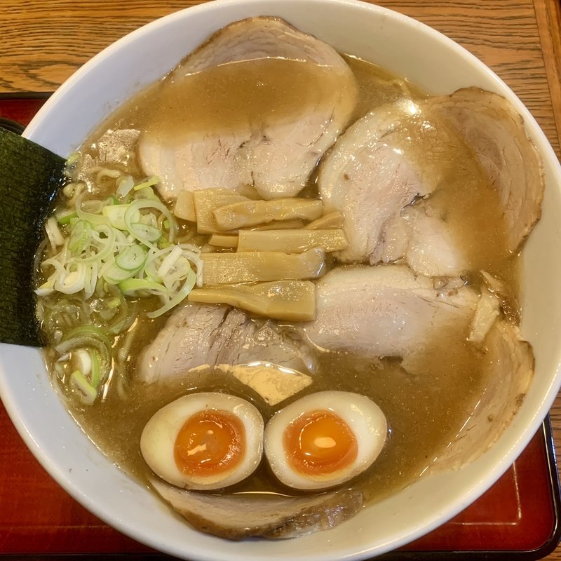 中華麺中盛（味玉・チャーシューのトッピング）(めん 和正 （わしょう）)