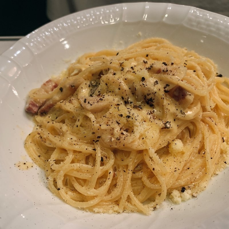 カルボナーラスパゲティ(バール・トラットリア・トムトム （Tomtom 東向島店）)