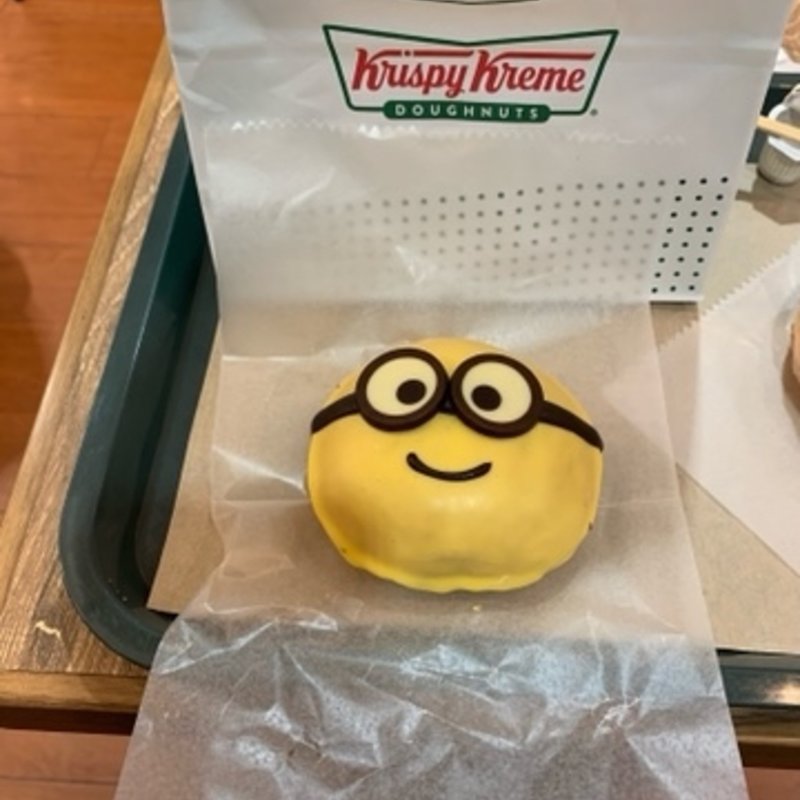 ミニオン(クリスピー・クリーム・ドーナツ 横浜ジョイナス店)
