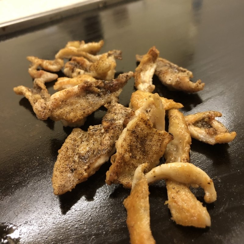 とりかわカリカリ(お好み焼き カルカッタ)