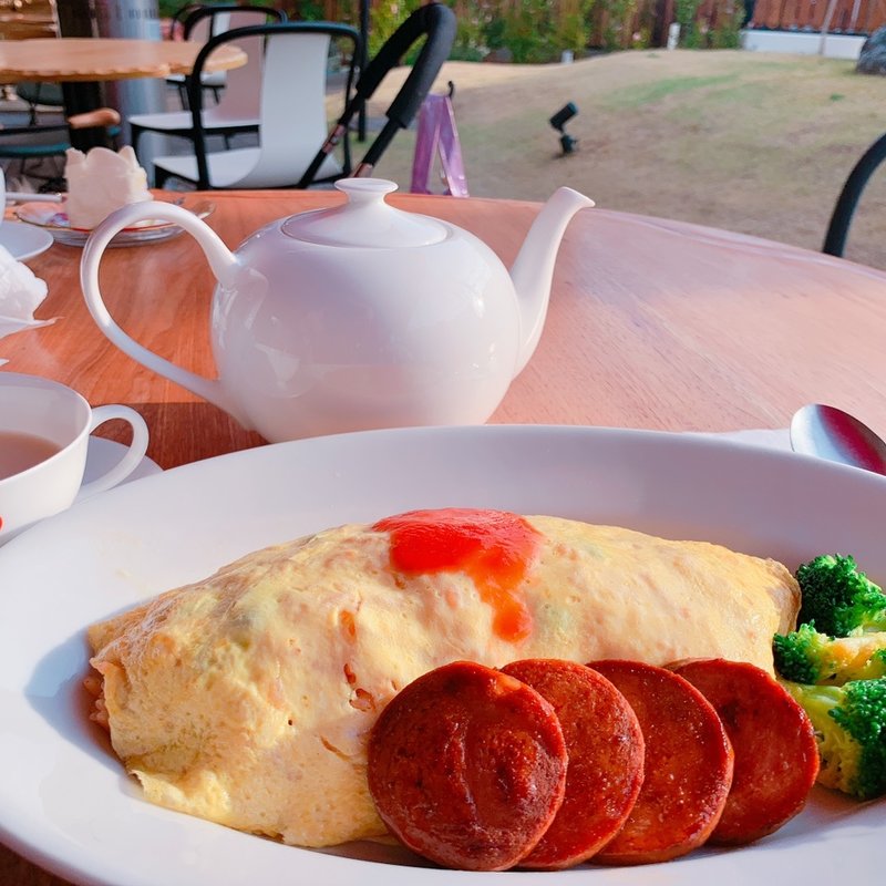 オムライス(蓮華茶屋)