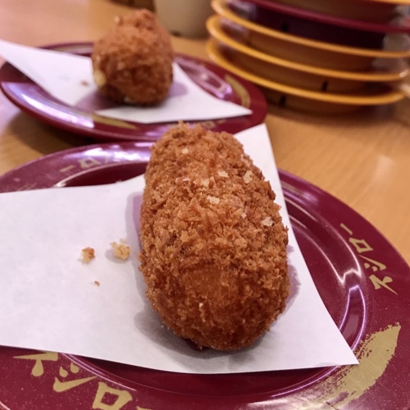 ウニクリームコロッケ(スシロー巣本店)