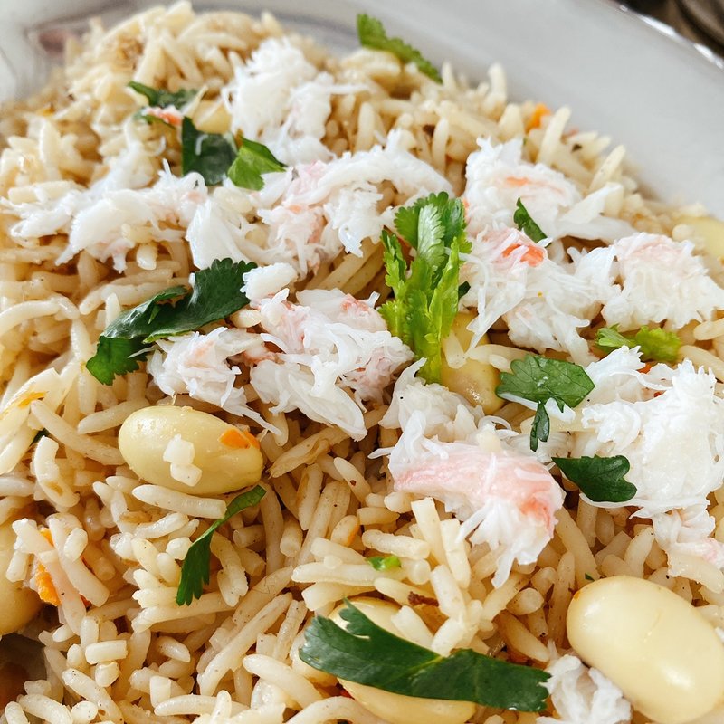 もずく蟹のプラオ(Cini Curry)