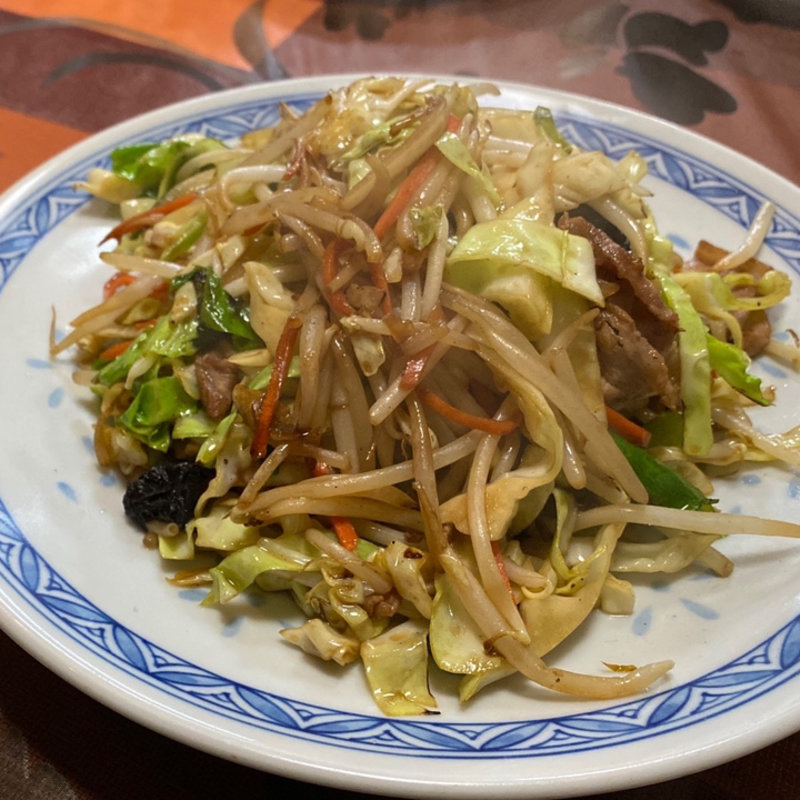 野菜炒め(2人前)(中華屋台とんとん （とんとん）)