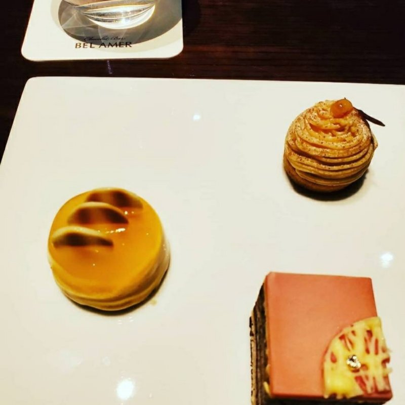 ガトー三種盛り(ベルアメール 京都別邸 )