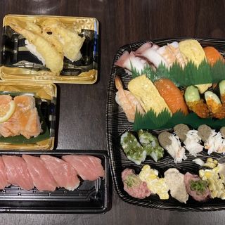 お寿司のアラカルト(スシロー浅草吾妻橋店)
