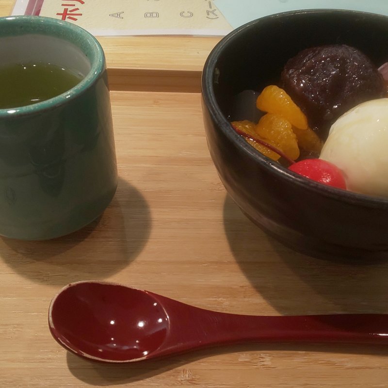 クリームあんみつ(巣鴨 )