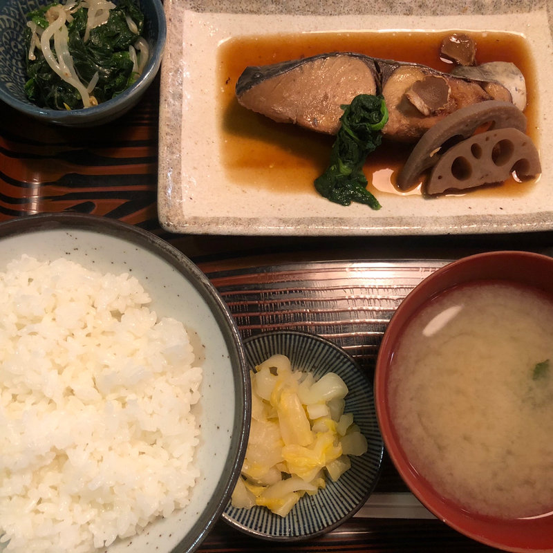 煮魚定食(みちのく)