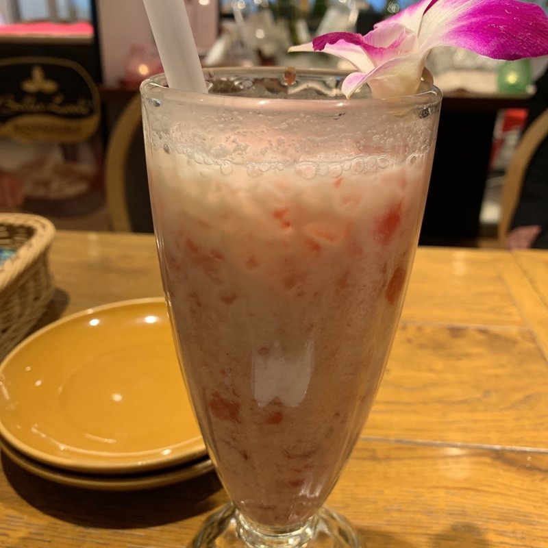 ストロベリーミルク(Muu Muu Diner 天王寺MIOプラザ店（ムウムウダイナー）)