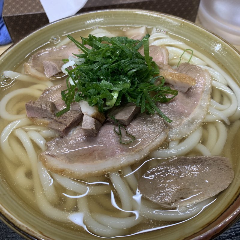 鴨かけうどん(いけこうどん)