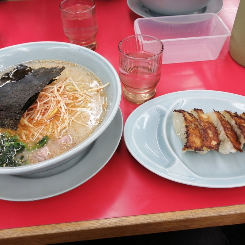 辛ネギ塩ラーメン(山岡家 富士店 （やまおかや）)