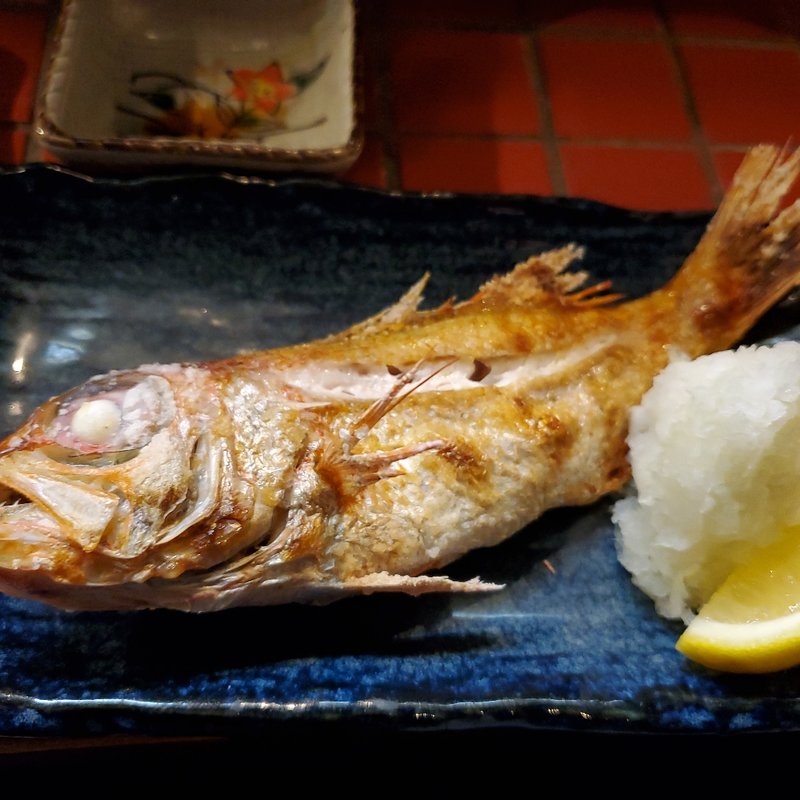 ノドグロの塩焼き(すぎや )