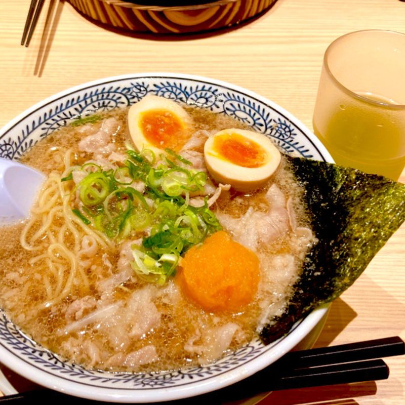 味玉肉そば(丸源ラーメン 浦添店)