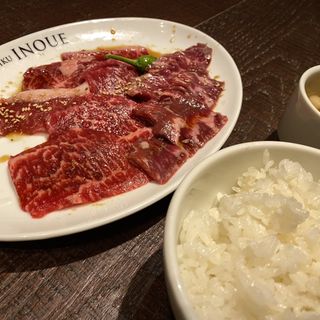 いのうえハラミセット(焼肉いのうえ)