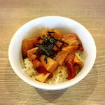 チャーシュー丼(中華そば 和渦 TOKYO)