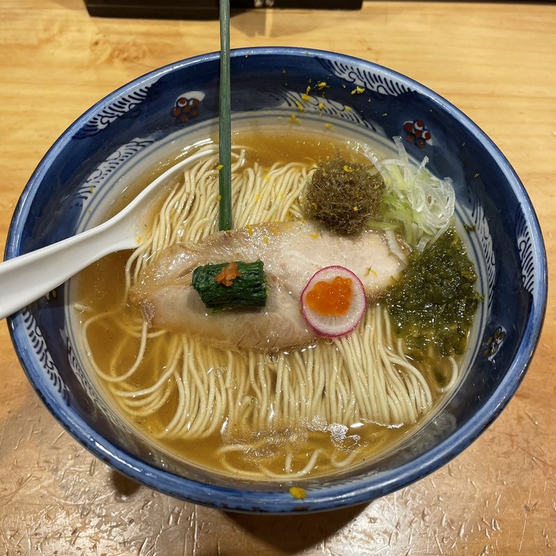 のどぐろ出汁の豚そば(なかご)