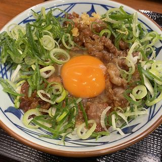 牛すき釜玉 並(丸亀製麺 伊丹南町店)