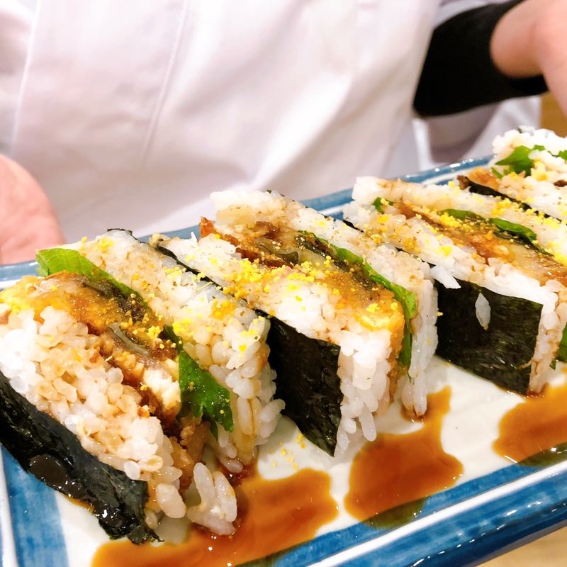 うなカツサンド (すし酒場 さしす ホワイティうめだ店)