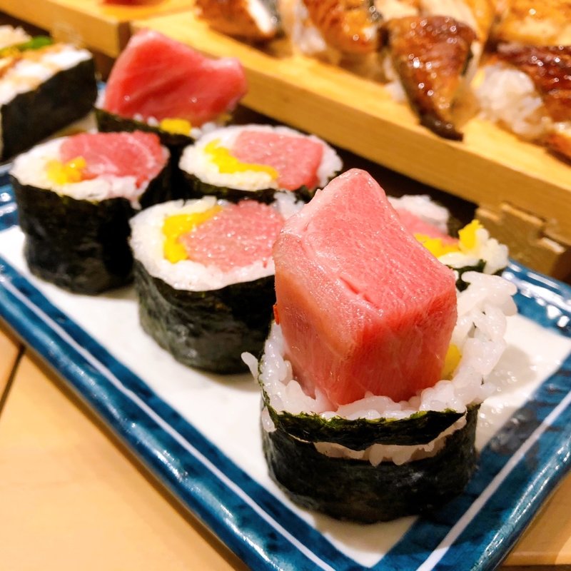  トロ鉄火巻（一本）(すし酒場 さしす ホワイティうめだ店)