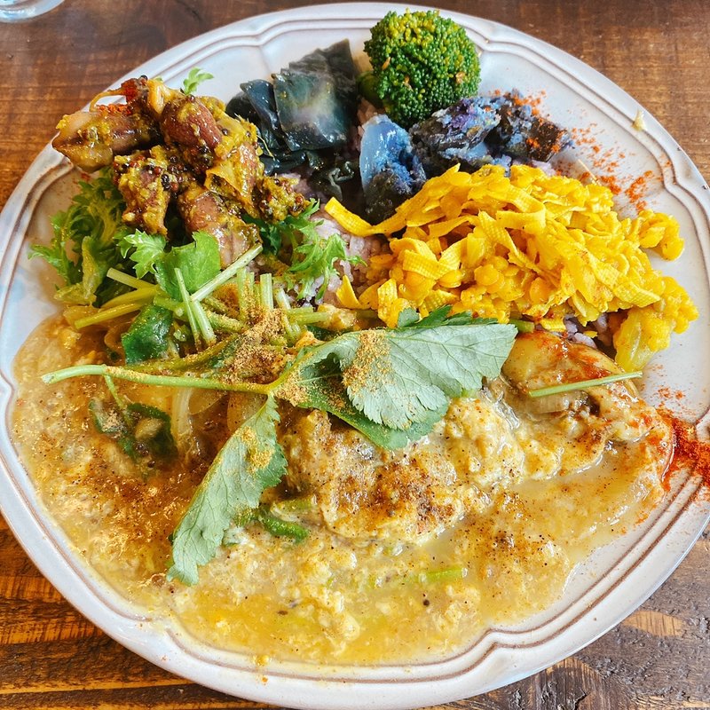 スパイスカレーランチ(食堂miacuci)