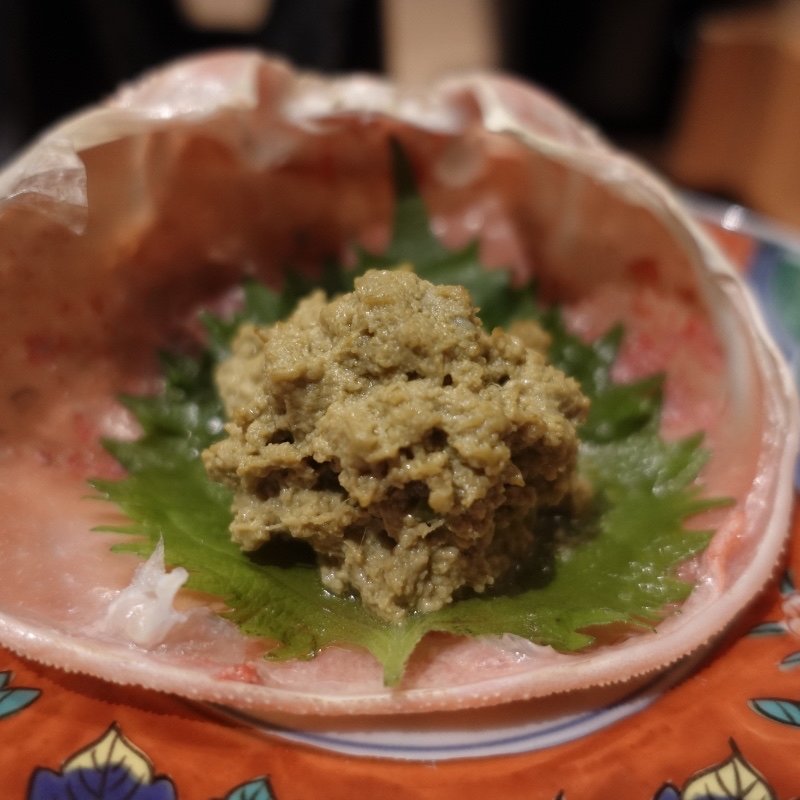 活ズワイ甲羅味噌(美湾荘 （ゆけむりの宿　美湾荘）)