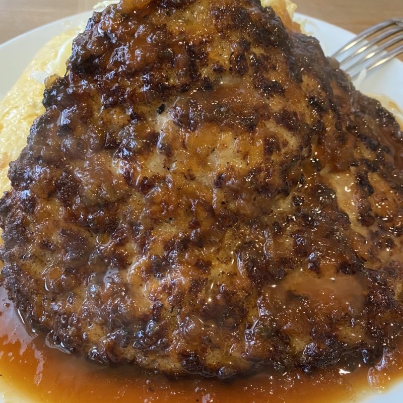 ハンバーグランチ(サル・ベーコン 江坂本店)