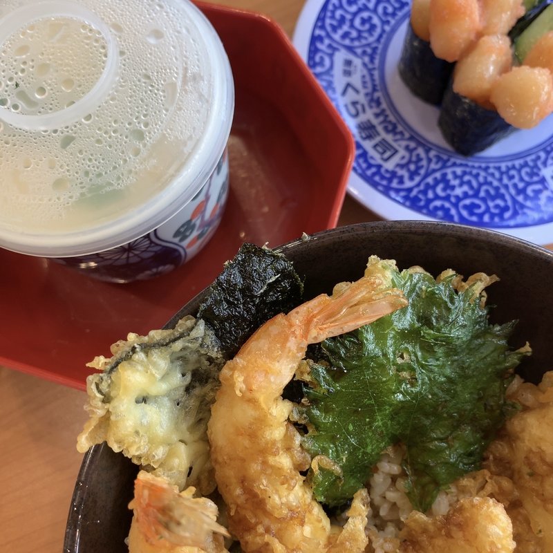 えび天と季節の天丼(無添くら寿司 福知山店 )