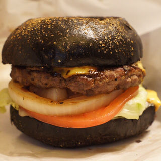 マッシュルームチーズバーガー