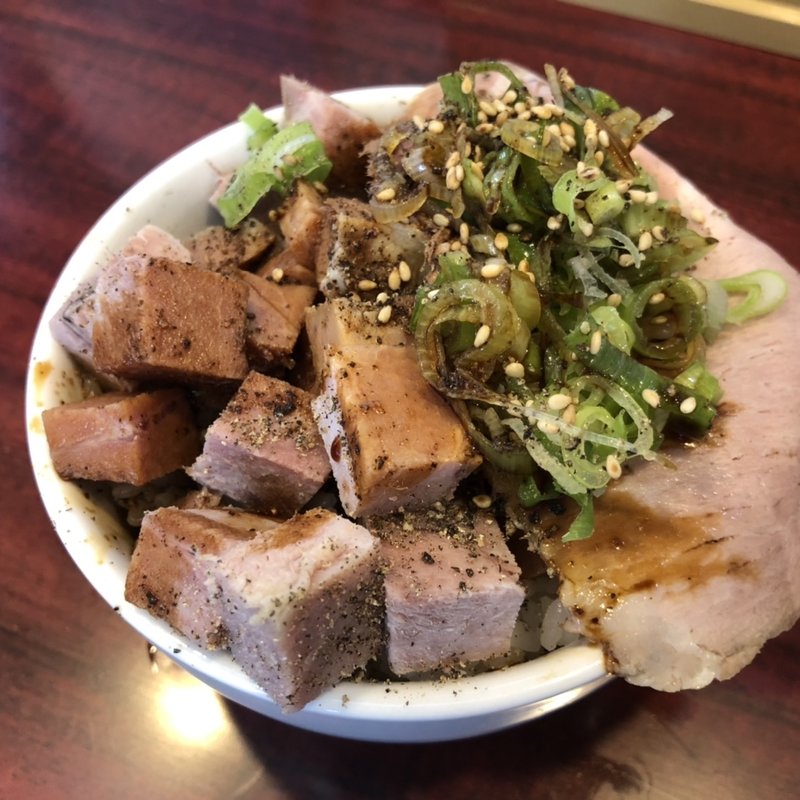 チャーシュー丼 ミニ(麺庭 寺田屋 近江八幡店)