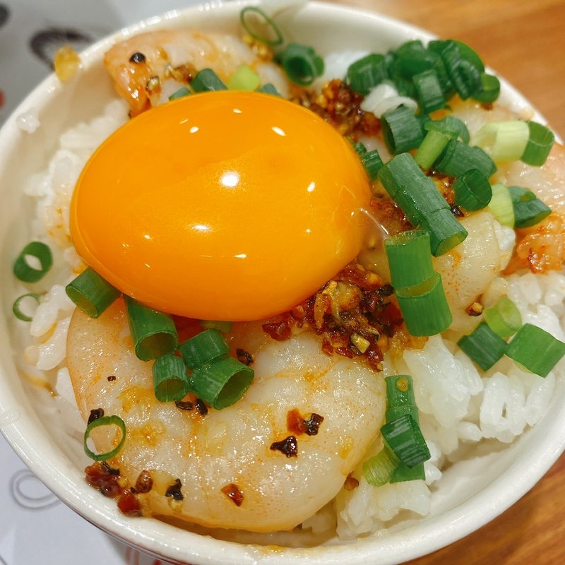 ガーリックシュリンプ丼(東京ぶたくらぶ)