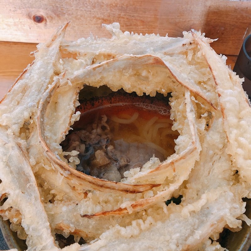 ごぼう天(大地のうどん 筑紫野店)