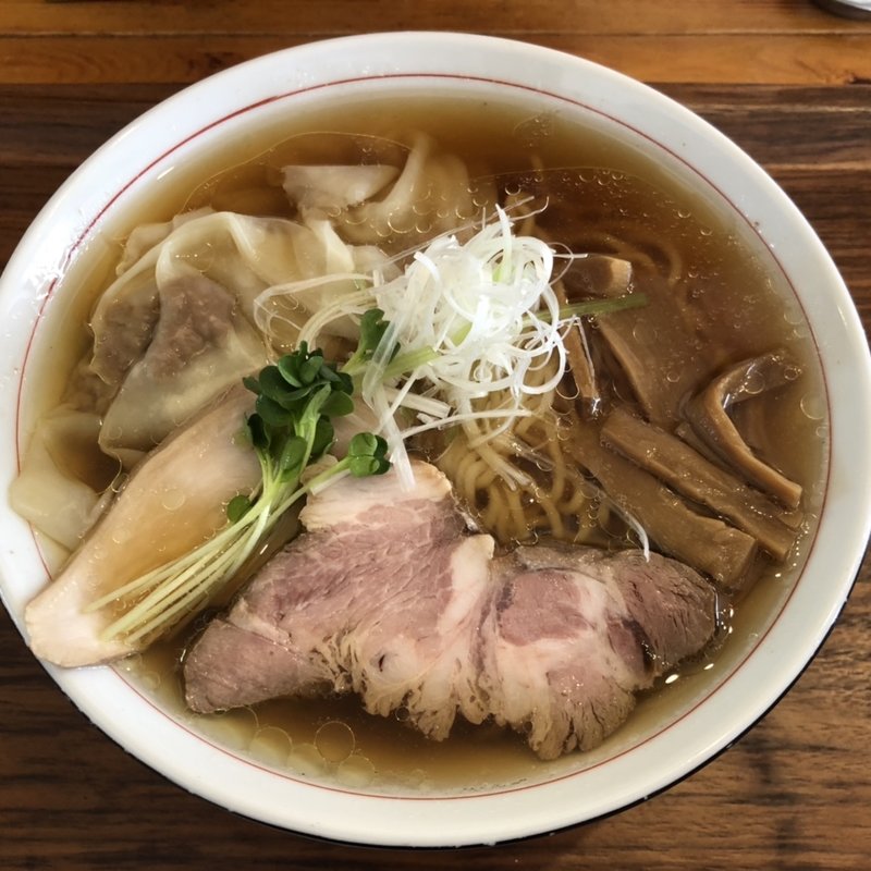 わんたんめん(麺屋 玖)