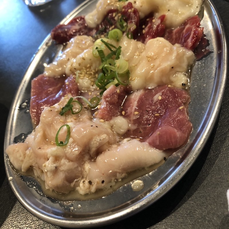 塩焼盛り(ホルモン焼肉　肉乃家)