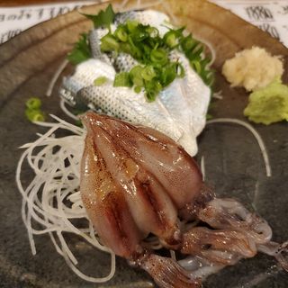 生ホタルイカ&コハダ酢〆(とんかつ光助)