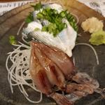 生ホタルイカ&コハダ酢〆(とんかつ光助)