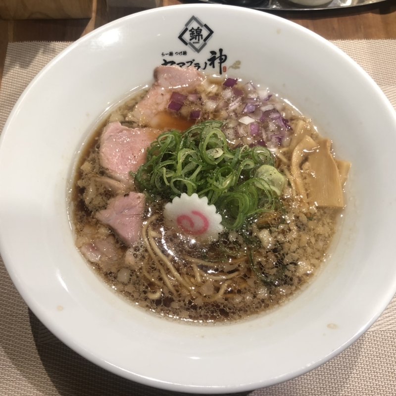 背脂醤油そば(セアブラノ神 壬生本店)