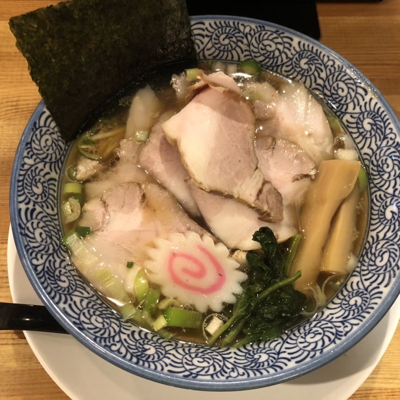 生姜醤油ラーメン大盛(麺や ぶたコング)