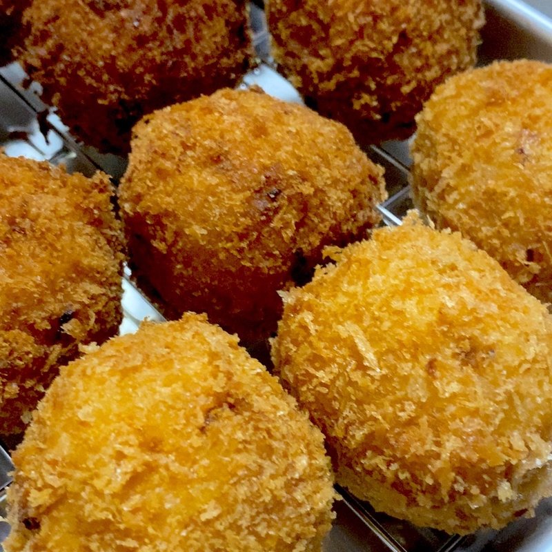 マカロニコロッケ(自宅)