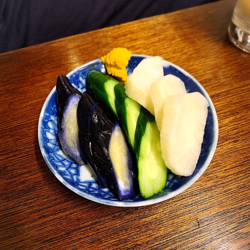 お新香(かすがい)