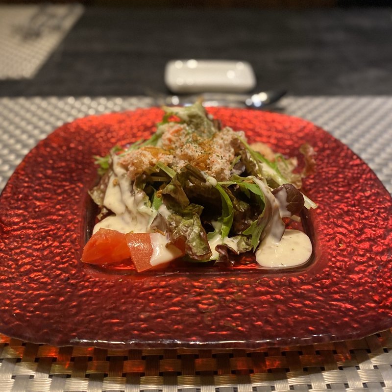 ずわい蟹サラダ(全席完全個室 鉄神dining 豊田市駅前店)