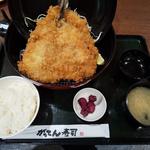 特鯵フライ定食(海鮮丼がってん寿司 EXPASA海老名上り店)