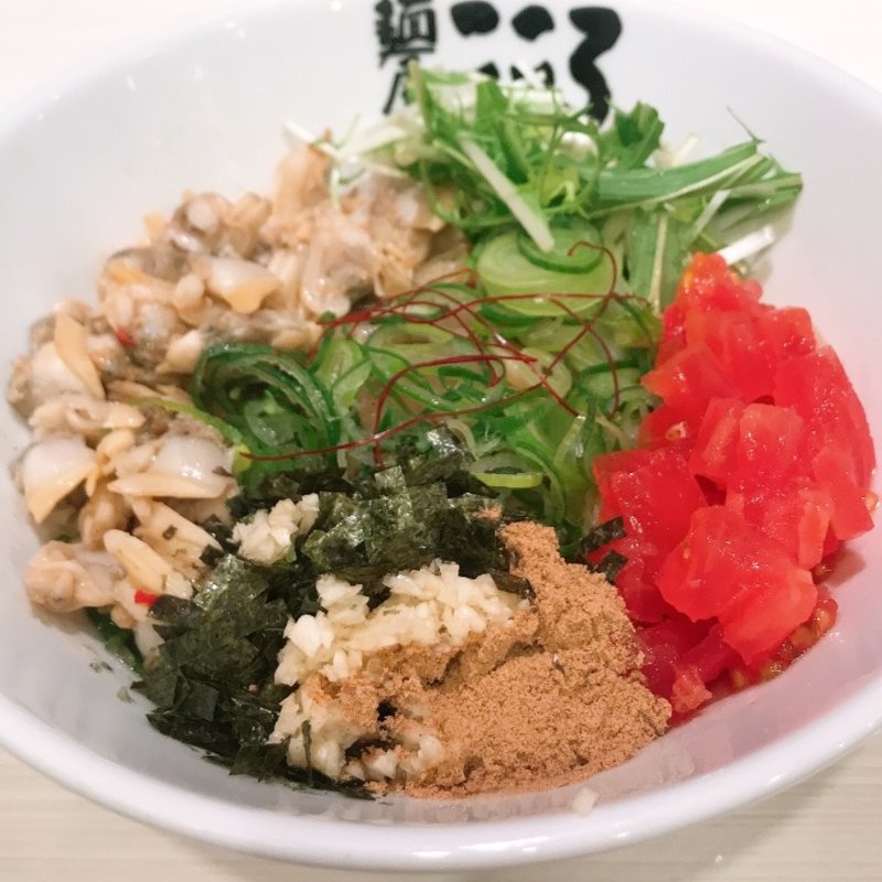 アサリの塩まぜそば(麺屋(まぜそば）こころ 小岩店)