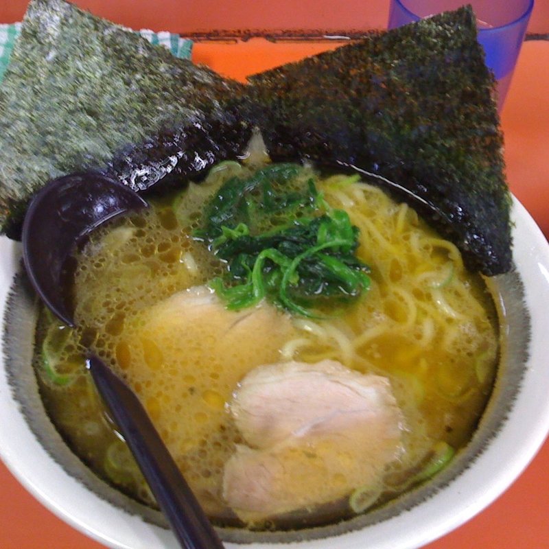 ラーメン　(当時650円)(八の字屋(2013／11／25閉店))