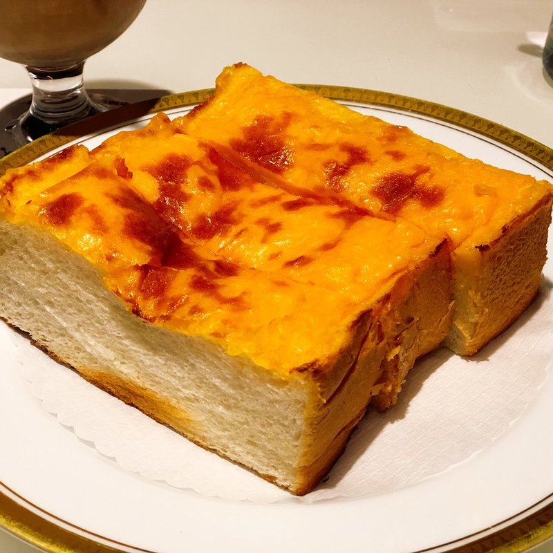 チーズトースト(丸福珈琲店 ヨドバシAKIBA店)