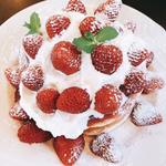 さちのかいちごスペシャルパンケーキ