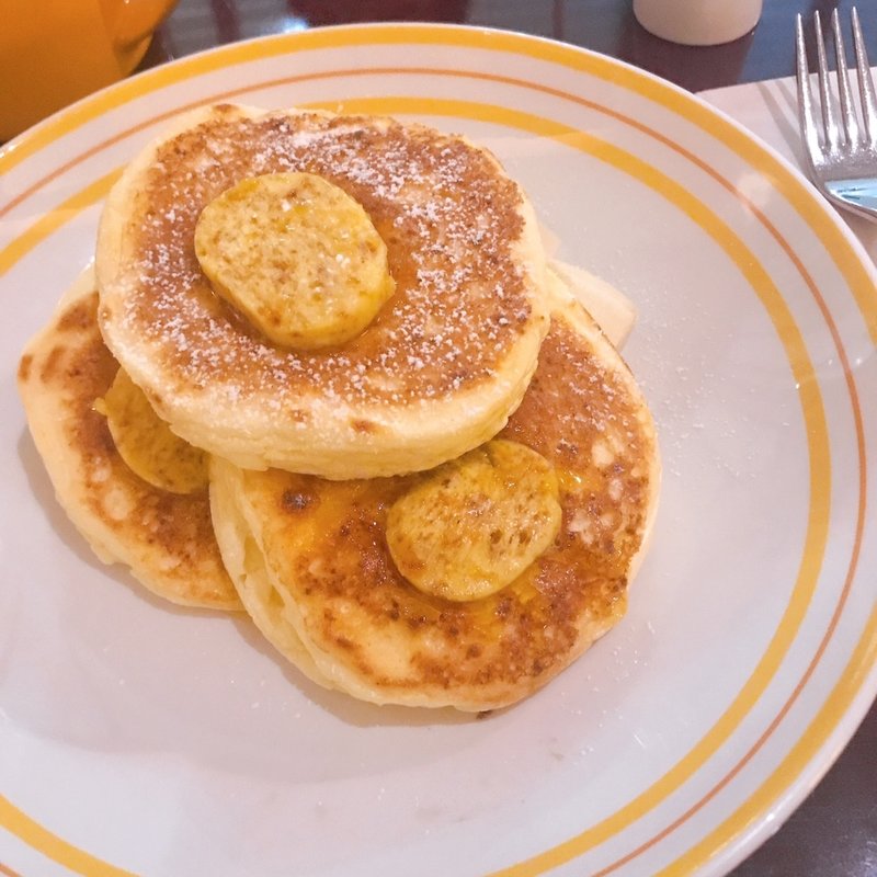 リコッタパンケーキ フレッシュバナナ ハニーコームバター (bills 大阪 （ビルズ）)