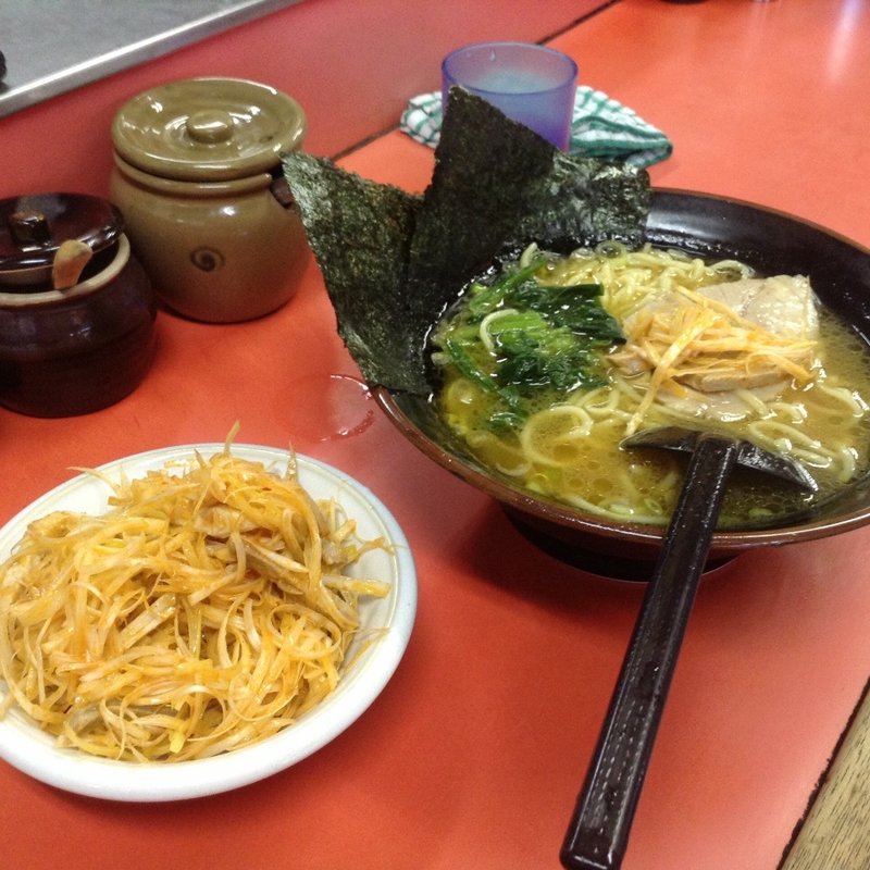 ネギラーメン(八の字屋(2013／11／25閉店))