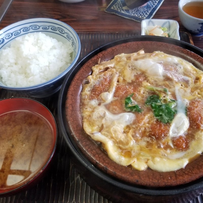 柳川風定食(新屋食堂)