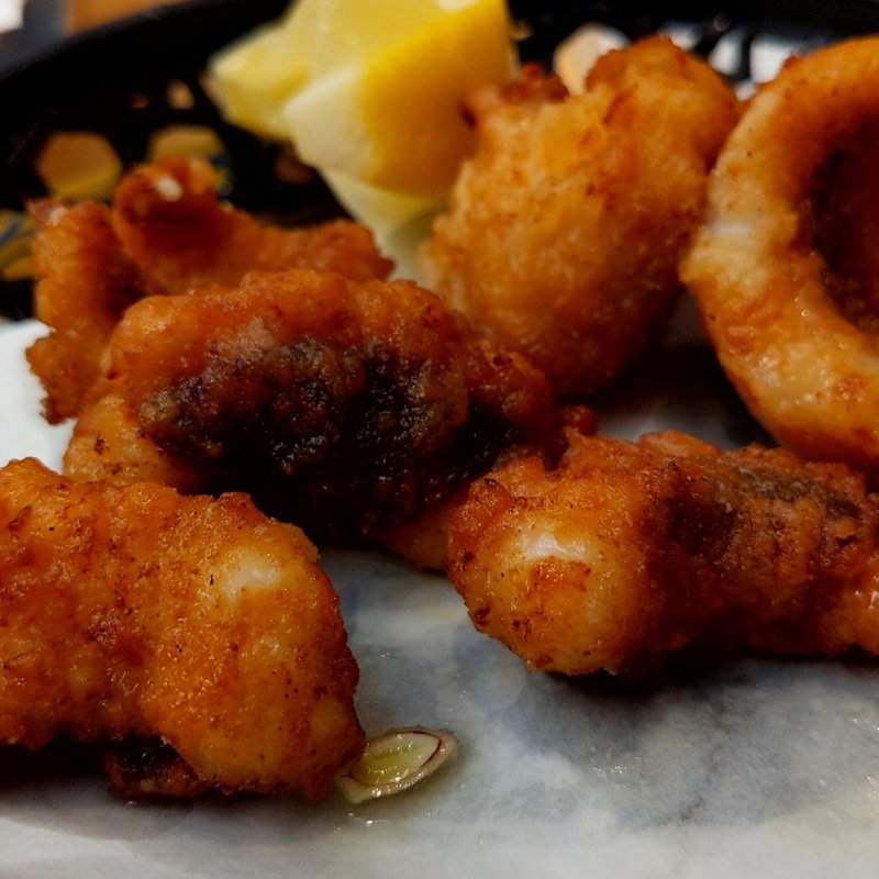 イカげそ揚げ(うまい鮨勘 石巻支店 （うまいすしかん）)