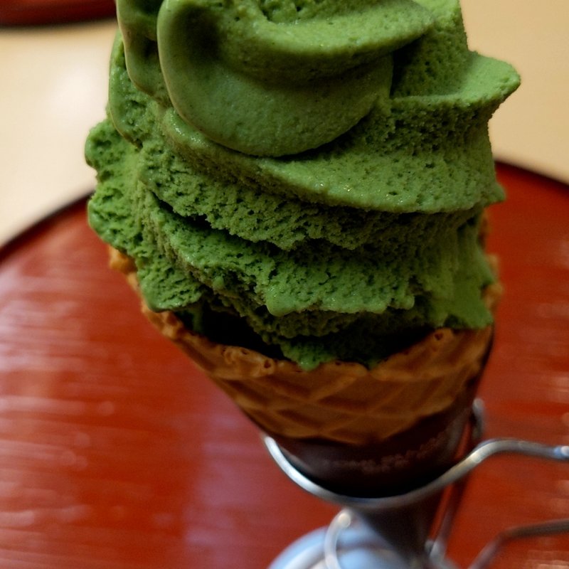 プレミアム抹茶ソフトクリーム(うまい鮨勘 石巻支店 （うまいすしかん）)